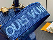 Louis Vuitton LV Alma BB Denim Blue 23.5x17.5x11.5cm - 2