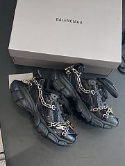 Balenciaga Black Lock Sneaker - 2