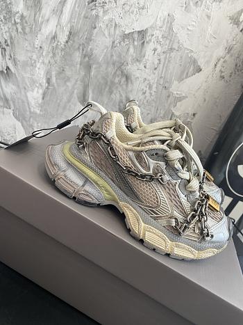 Balenciaga Grey Lock Sneaker