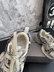 Balenciaga Grey Lock Sneaker - 2