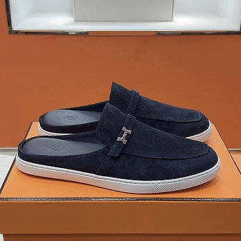 Hermes Espadrilles and Mules Dark Blue