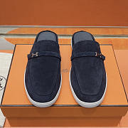 Hermes Espadrilles and Mules Dark Blue - 2