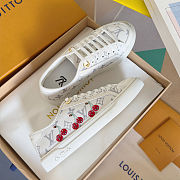 Louis Vuitton LV White Cherry Sneaker - 4