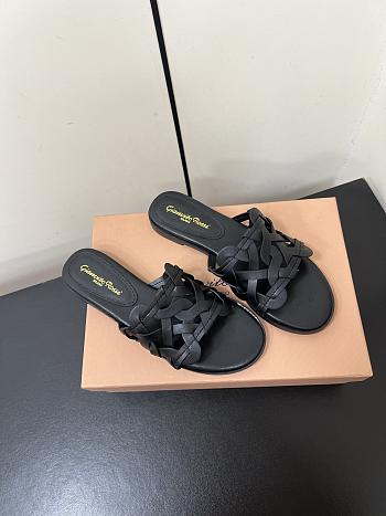 Gianvito Rossi Amalfi Sandals Black
