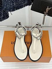 Louis Vuitton LV Vibe Flat Thong Vanilla - 2