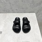 Bottega Veneta Black Jack Flat Mule - 1