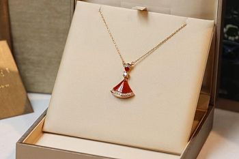 Bvlgari Red Necklace