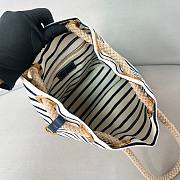 Prada Mariner Fabric Small Bucket Bag 28x23.5x16.5cm - 6