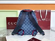 Gucci Children's GG Backpack Denim 32x25x11cm - 3