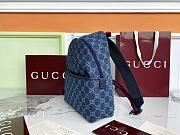 Gucci Children's GG Backpack Denim 32x25x11cm - 2