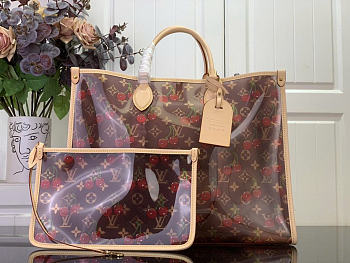 Louis Vuitton LV x TM OnTheGo GM Transparent 41x34x19cm