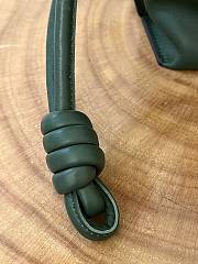 Loewe Flamenco Clutch Dark Green Bag 30x24.5x10.5cm - 4