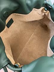 Loewe Flamenco Clutch Dark Green Bag 30x24.5x10.5cm - 2