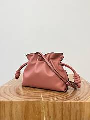 Loewe Mini Flamenco Clutch Bag Pink 23x18x9cm - 6