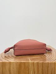 Loewe Mini Flamenco Clutch Bag Pink 23x18x9cm - 3