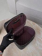 Chanel Vanity Case Black Caviar 21.5x16x14cm - 3