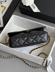 Chanel Black Wallet On Chain Black Caviar 19cm - 4