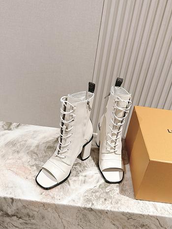 Louis Vuitton LV Berlin Boots White 8.5cm