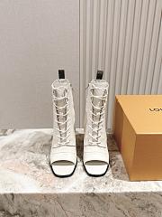 Louis Vuitton LV Berlin Boots White 8.5cm - 2