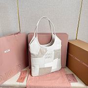 Miu Miu Ivy Tote White Bag 35x40cm - 5