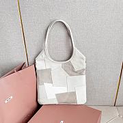 Miu Miu Ivy Tote White Bag 35x40cm - 2
