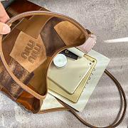 Miu Miu Ivy Tote Brown Bag 35x40cm - 3