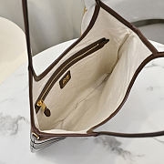 Miu Miu Ivy Tote Dark Brown Bag 35x40cm - 4