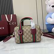 Gucci Mini GG Handbag Red 20x13x13cm - 1