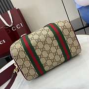 Gucci Mini GG Handbag Red 20x13x13cm - 3