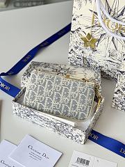 Dior Diortravel Zipped Pouch 14.5x7.6cm - 2