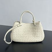 Bottega Veneta Basket Bag Cream 31x18.5x16cm - 1