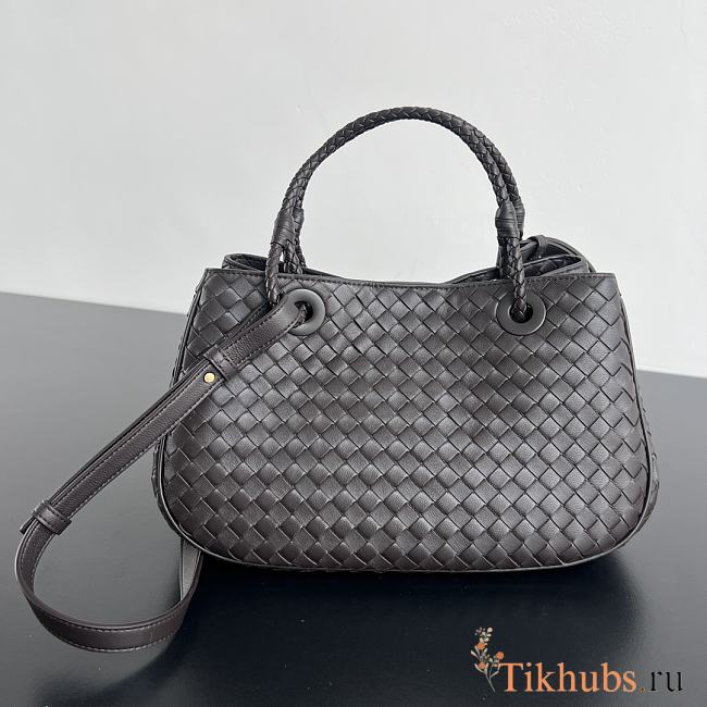Bottega Veneta Basket Bag Brown 31x18.5x16cm - 1