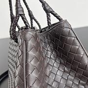 Bottega Veneta Basket Bag Brown 31x18.5x16cm - 2