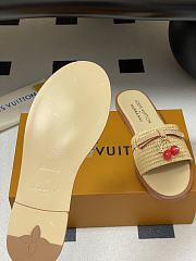 Louis Vuitton LV x TM Lily Flat Raffia Mule - 2