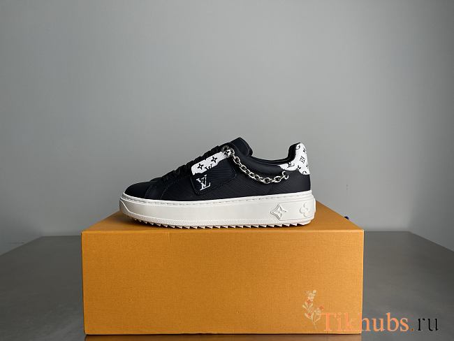 Louis Vuitton LV Time Out Black Sneaker - 1