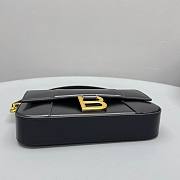 Balenciaga Hourglass Sling Bag Small Black 23x13x4cm - 6