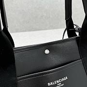 Balenciaga Biarritz Small Tote Bag Black 28x26x13cm - 6