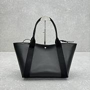 Balenciaga Biarritz Small Tote Bag Black 28x26x13cm - 3