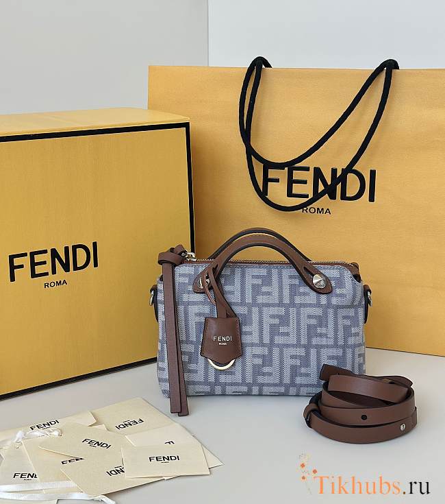 Fendi Blue By The Way Soft Mini Tote Bag 20x9x12cm - 1