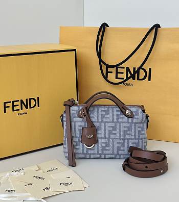Fendi Blue By The Way Soft Mini Tote Bag 20x9x12cm
