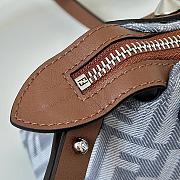 Fendi Blue By The Way Soft Mini Tote Bag 20x9x12cm - 5