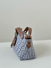 Fendi Blue By The Way Soft Mini Tote Bag 20x9x12cm - 4