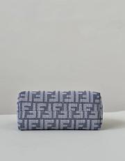 Fendi Blue By The Way Soft Mini Tote Bag 20x9x12cm - 3