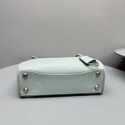 Balenciaga Rodeo Small Handbag Green Smooth 27x8x21cm - 4