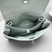 Balenciaga Rodeo Small Handbag Green Smooth 27x8x21cm - 3