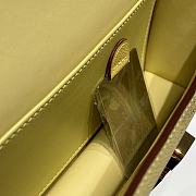 Hermes Constance Elan Bag Yellow Epsom Gold 26x16x6cm - 5