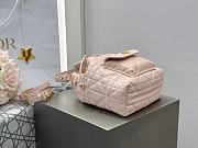 Dior Small Caro Bucket Bag Light Pink Lambskin 20x24x9cm - 3