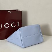 Gucci Totissima Large Reversible Tote Bag Blue 30 (50)x27x23cm - 6