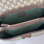 Gucci Ophidia Medium Handbag Brown 24x17.5x11.5cm - 6