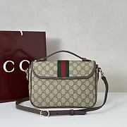 Gucci Ophidia Medium Handbag Brown 24x17.5x11.5cm - 5